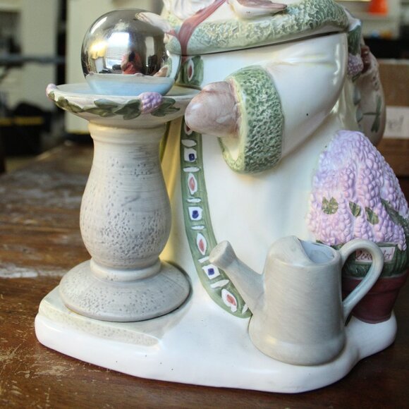 Pfaltzgraff Portfolio Naturewood "2000" Cookie Jar Vintage - Picture 12 of 16